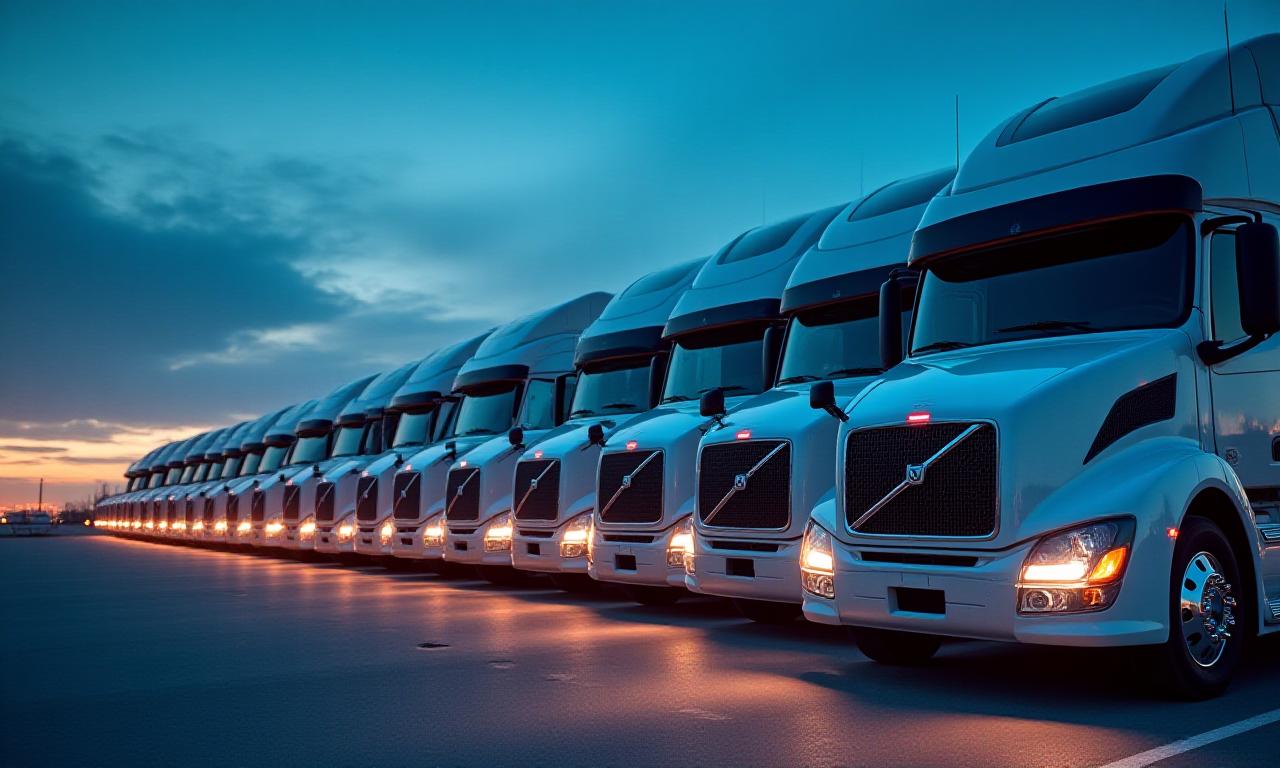 Heavy duty logistics transport fleet